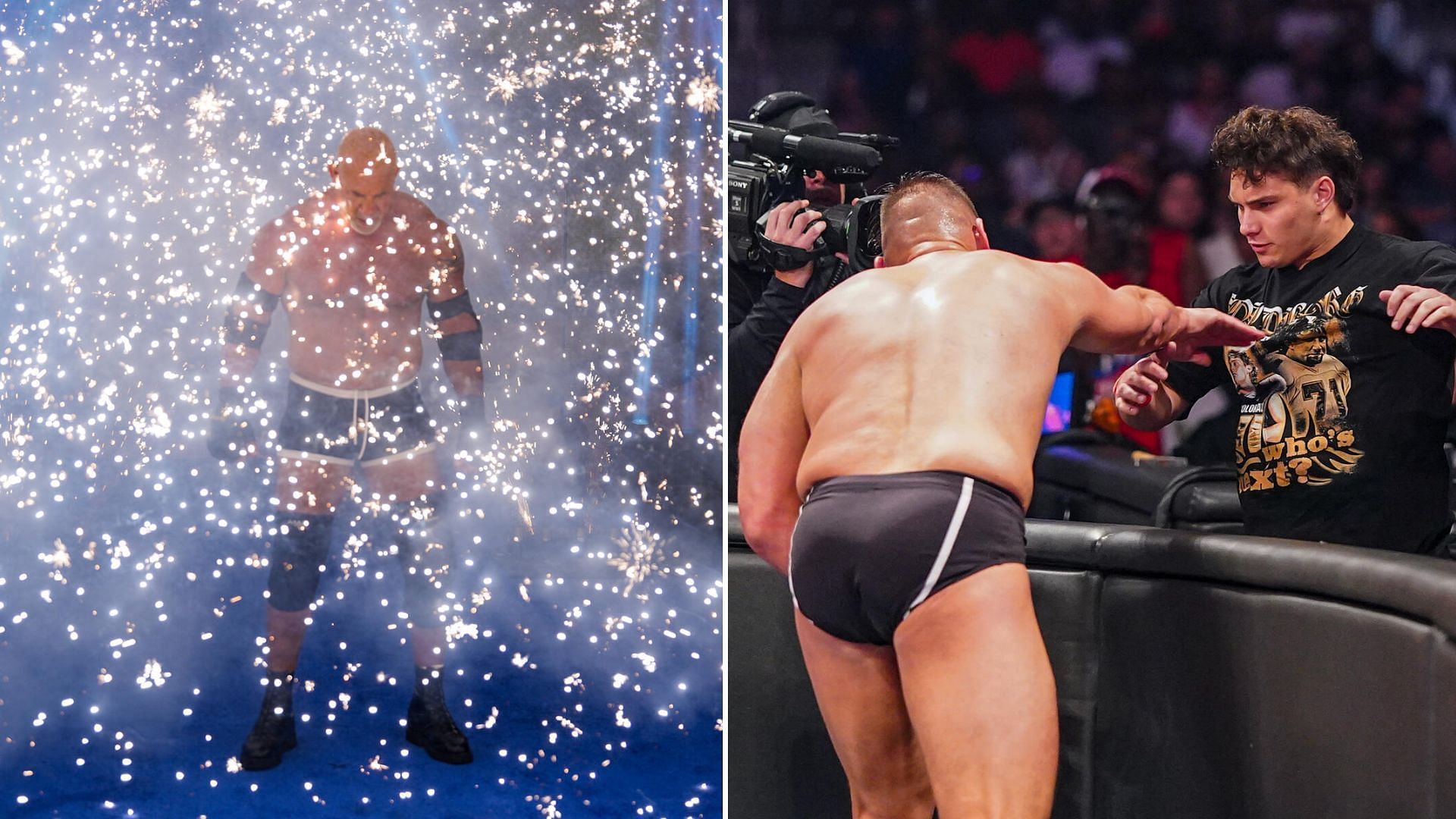 Goldberg faced Gunther at Saturday Night