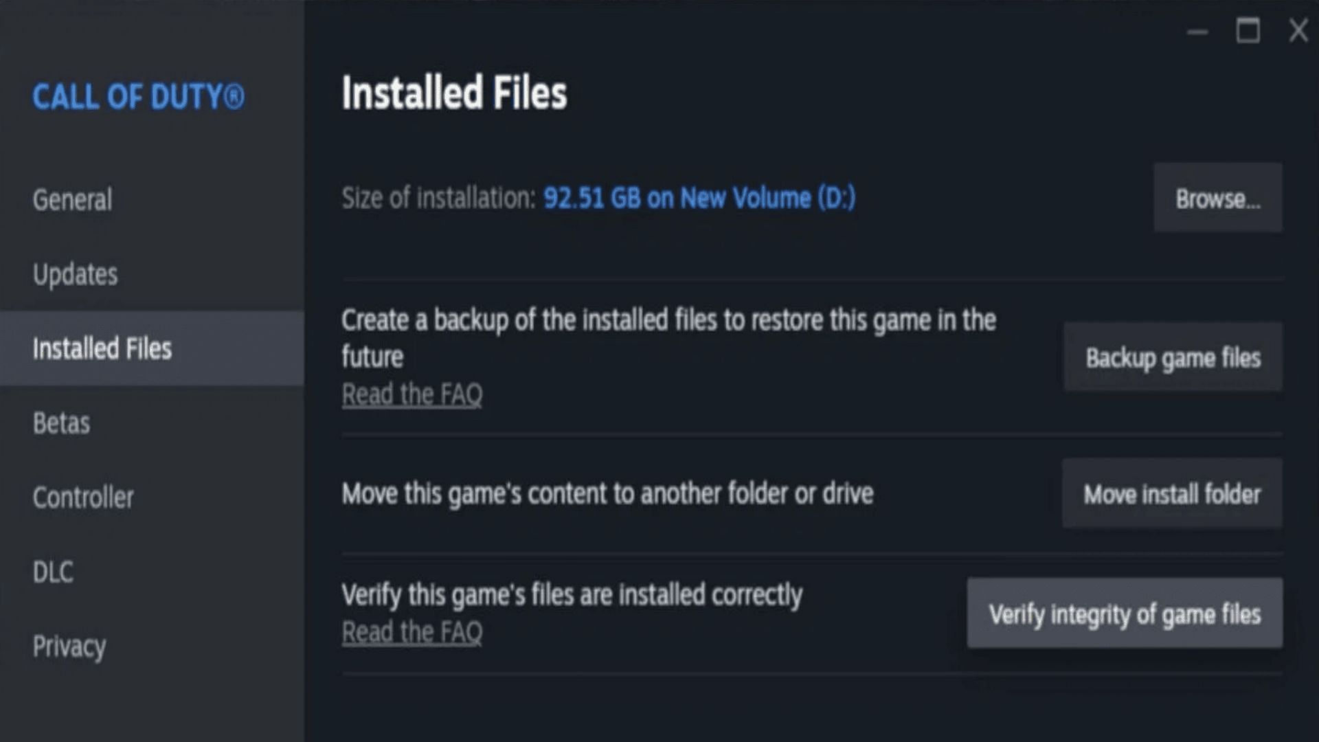 You can verify your Black Ops 6 game files on Steam(Image via Activision)