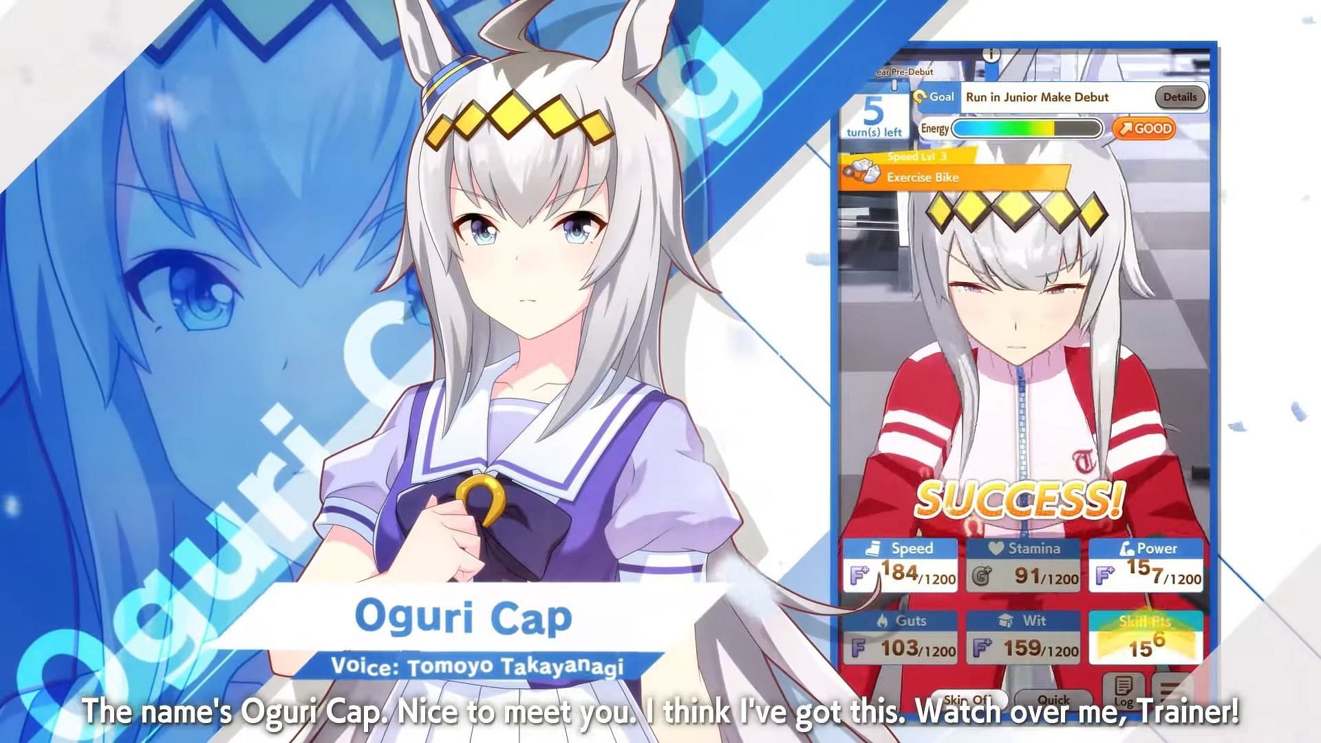 Oguri Cap in Umamusume: Pretty Derby (Image via Cygames)