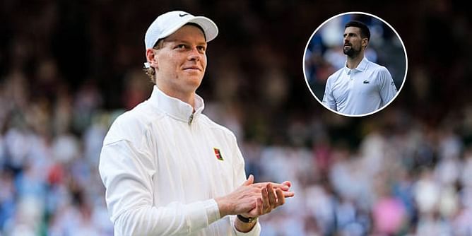 "It's more special": Jannik Sinner has Novak Djokovic victory in Wimbledon SF made sweeter as father & brother finally make up for Paris final absence