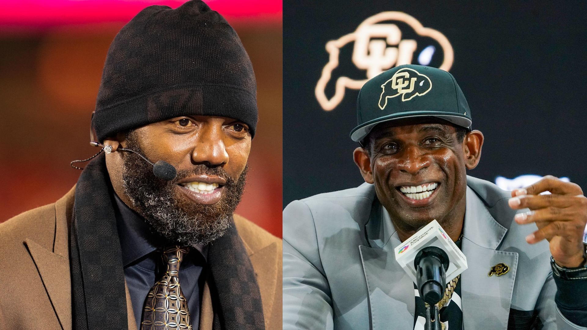 Deion Sanders x Randy Moss collage