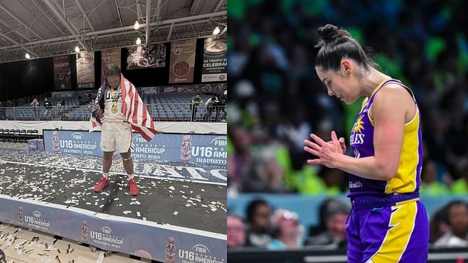 "Never heard of two in the morning": LA Sparks' Kelsey Plum shocked by regimen of FIBA U16 winner Tatianna Griffin