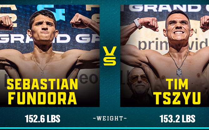 Sebastian Fundora vs. Tim Tszyu: Live round-by-round updates