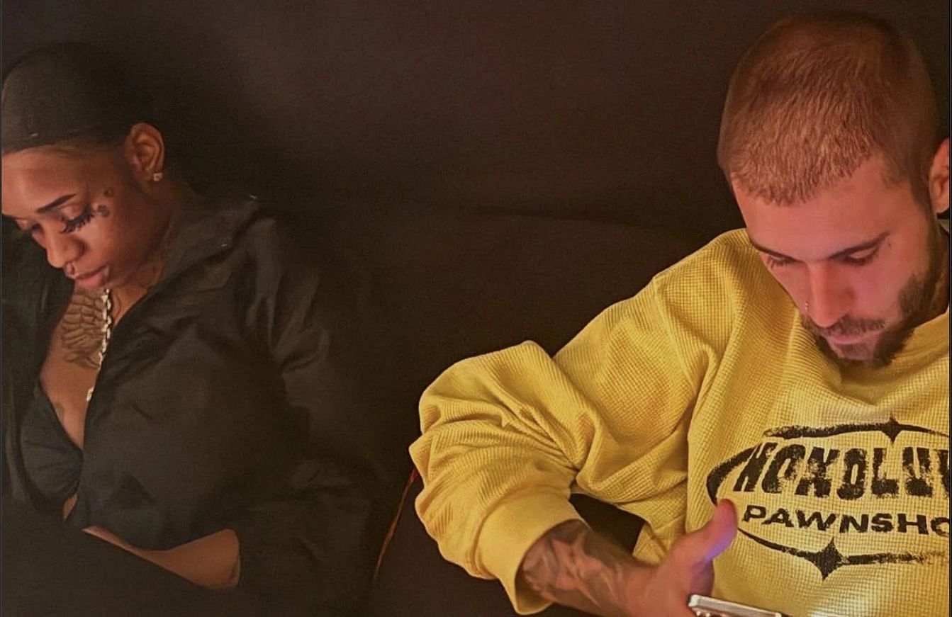 Sexyy Red and Justin Bieber (Image via Instagram/@lilbieber)