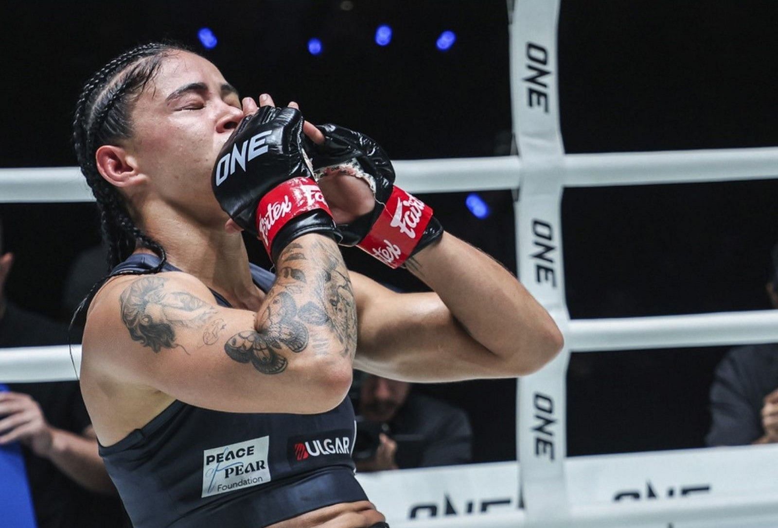 Fans praise Allycia Hellen Rodrigues after another KO win at ONE Fight Night 33. -- Photo from Allycia Hellen Rodrigues