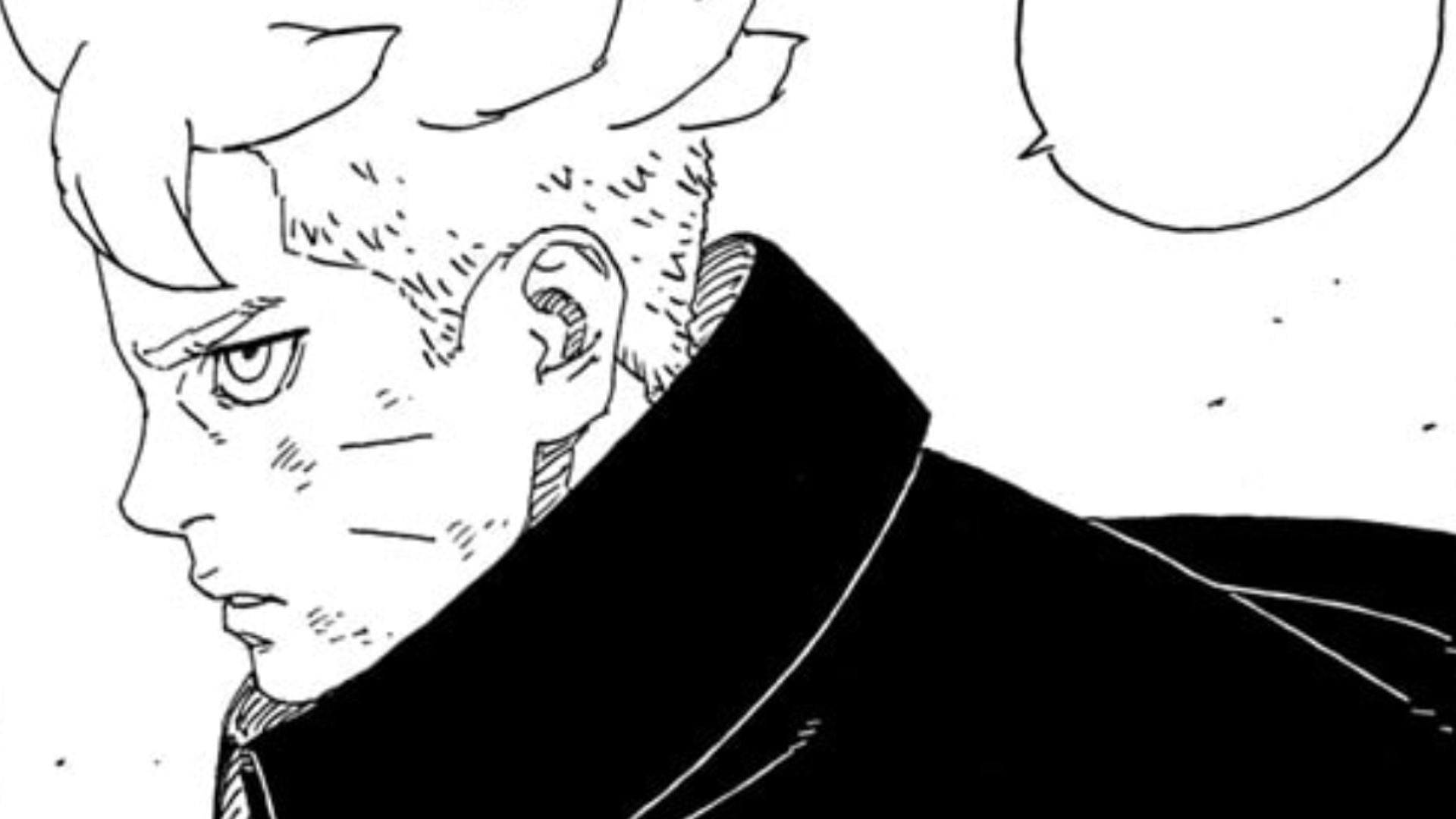 Boruto as seen in the manga (Image via Shueisha)