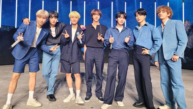 "I can hear the voice on autoplay" — Fans react to alleged real-life BTS sightings of Jin and Jungkook's ice cream fights to RM's chopstick fails