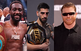 Ilia Topuria wants UFC to let him face winner of the Canelo Alvarez vs. Terence Crawford fight: "They did it with Conor, why not with me?"