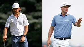 Tommy Fleetwood poses hilarious question to Justin Rose as they visit Royal Portrush before The Open