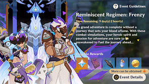 Genshin Impact Reminiscent Regimen: Frenzy event guide