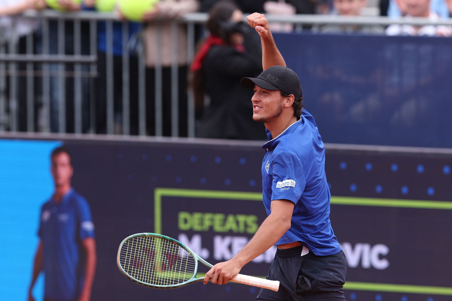 Luciano Darderi is the second seed at the Croatia Open 2025. (Photo: Getty)