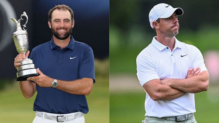 Scottie Scheffler and Rory McIlroy