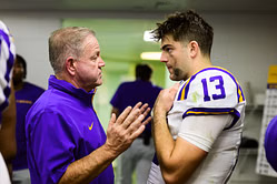 Brian Kelly envisions Garrett Nussmeier to replicate former LSU Heisman Trophy-winner in 2025 season