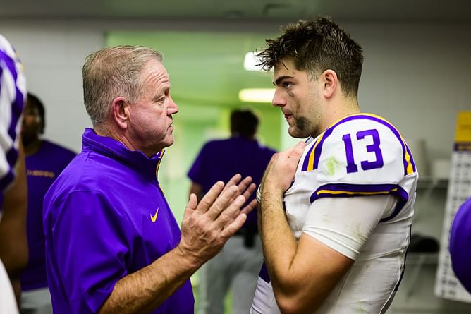 Brian Kelly envisions Garrett Nussmeier to replicate former LSU Heisman Trophy-winner in 2025 season