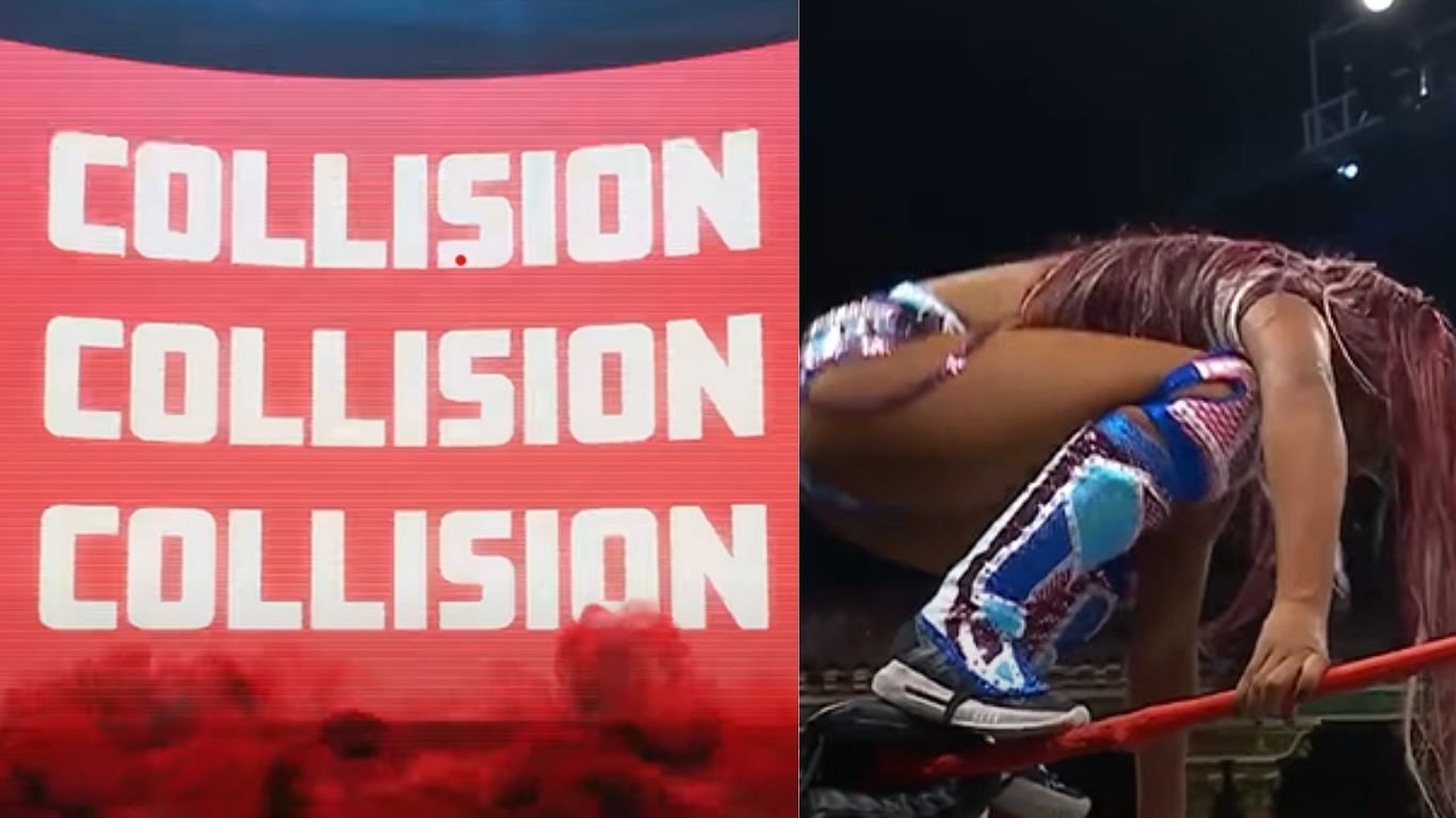 The star defended her title in the main event of Collision last night [Images from AEW