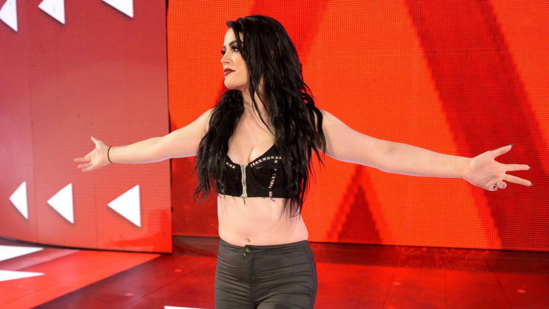 Saraya, fka Paige, on WWE RAW! [Image credit: WWE.com]