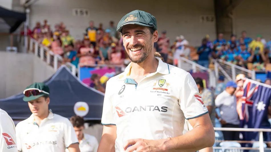 Mitchell Starc picked up a record five-fer to lead Australia to a resounding win (Source: cricket.com.au)