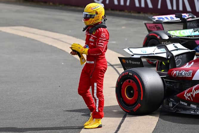 Lewis Hamilton laments 'last corner' mistake after disappointing F1 British GP qualifying for Ferrari