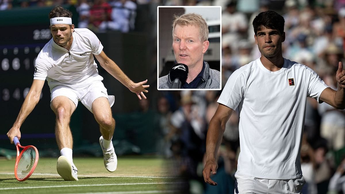 “He's certainly not the favorite" - Jim Courier gives verdict on Taylor Fritz's Wimbledon hopes, explains what he needs to do to upset Carlos Alcaraz