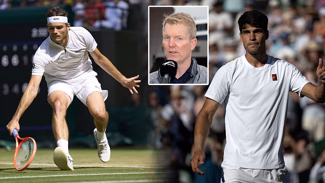 “He's certainly not the favorite" - Jim Courier gives verdict on Taylor Fritz's Wimbledon hopes, explains what he needs to do to upset Carlos Alcaraz