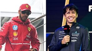 Alex Albon “very happy” after intense Lewis Hamilton battle in Spa