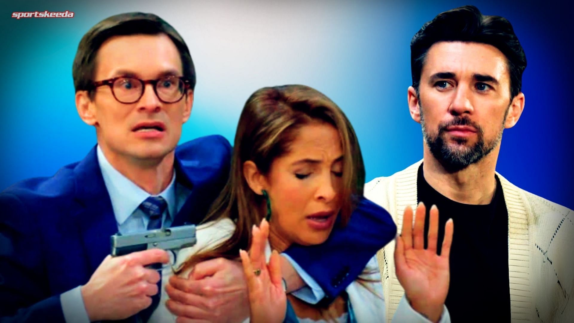 Carter, Lily &amp; Cane (Custom cover edited by Sportskeeda, Original Image  [CBS Network])