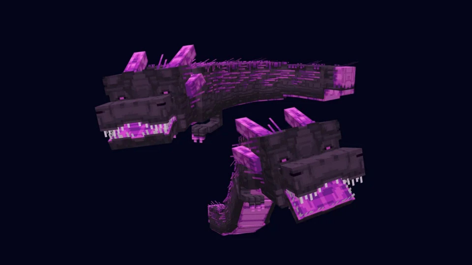 A Minecraft player redesigned the ender dragon (Image via Reddit/frootloopgoop/Mojang Studios)