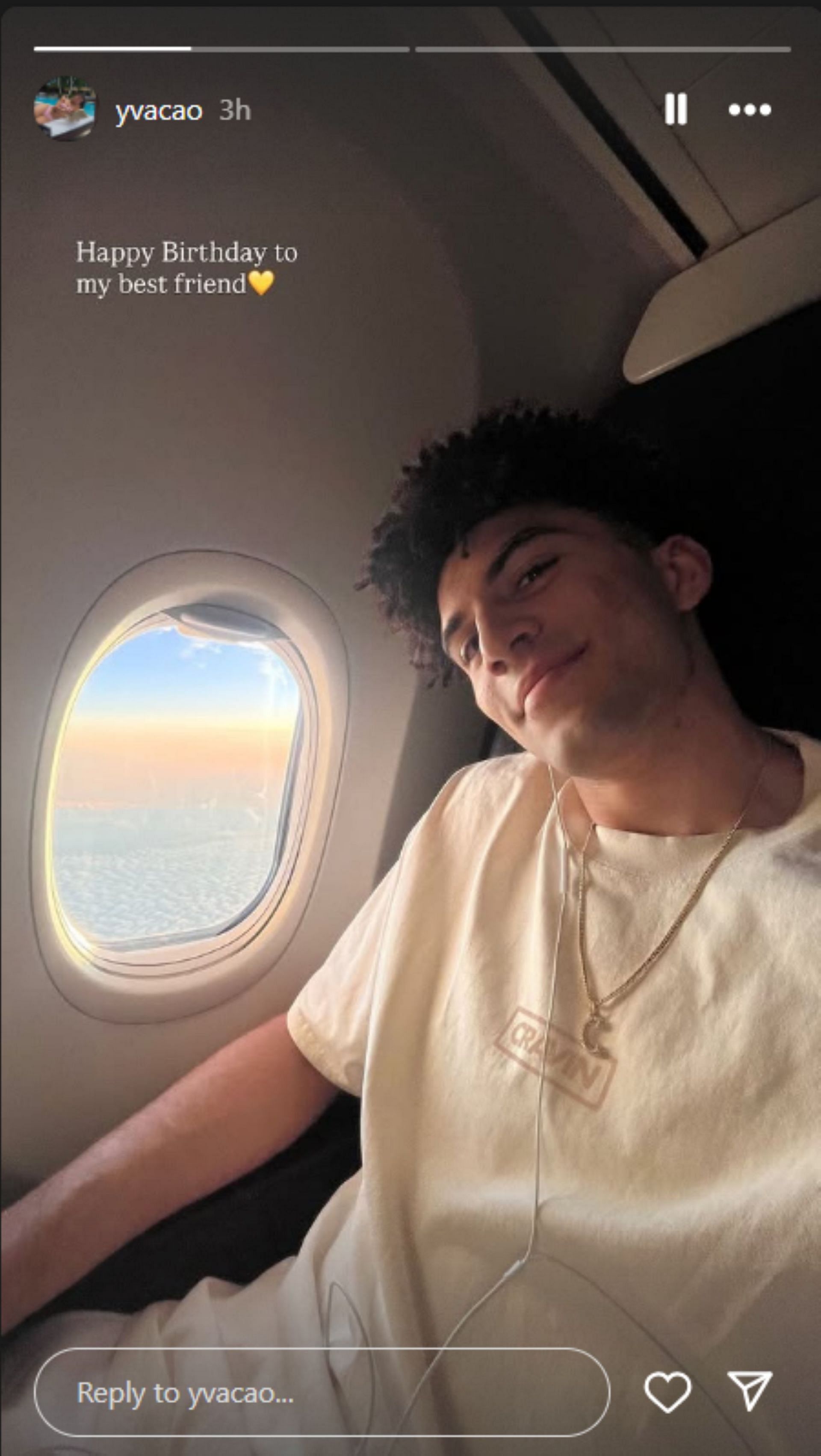Cameron Boozer&#039;s girlfriend shares heartfelt note on &quot;best friend&#039;s&quot; special day (Image via Instagram @yvacao)