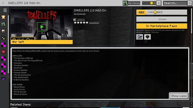 Popular Java Horror Mods Best add-ons to play in Minecraft Marketplace free weekend