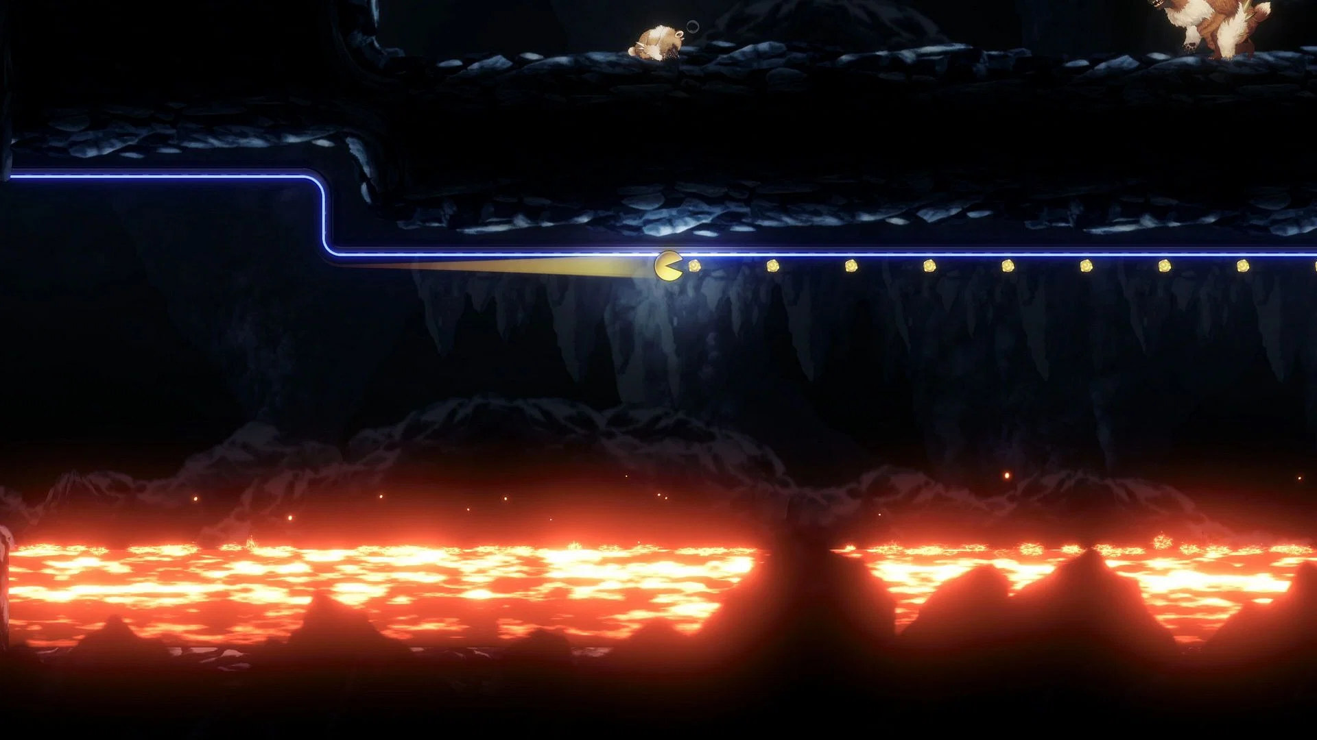 Shadow Labyrinth is an excellent platformer, but a somewhat lacking metroidvania (Image via Bandai Namco Entertainment)