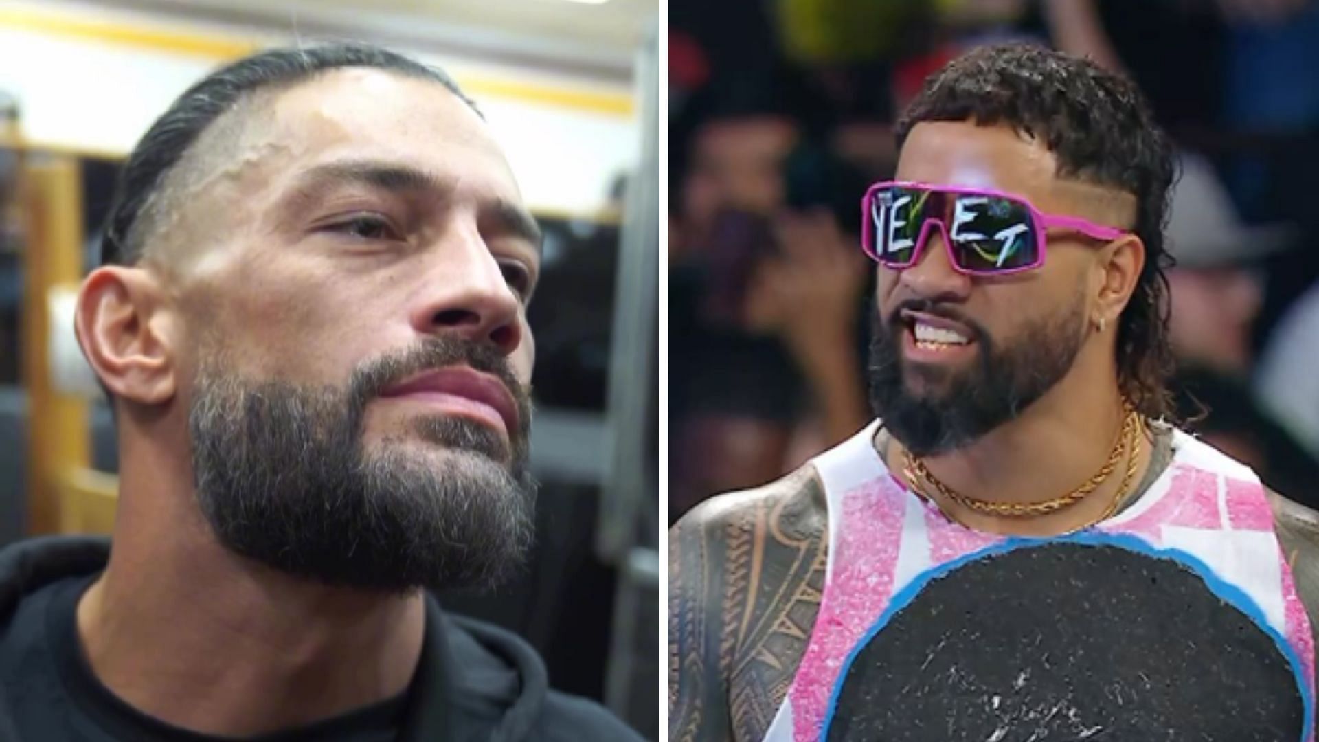 Roman Reigns (left) and Jey Uso (right) [Image credits: WWE