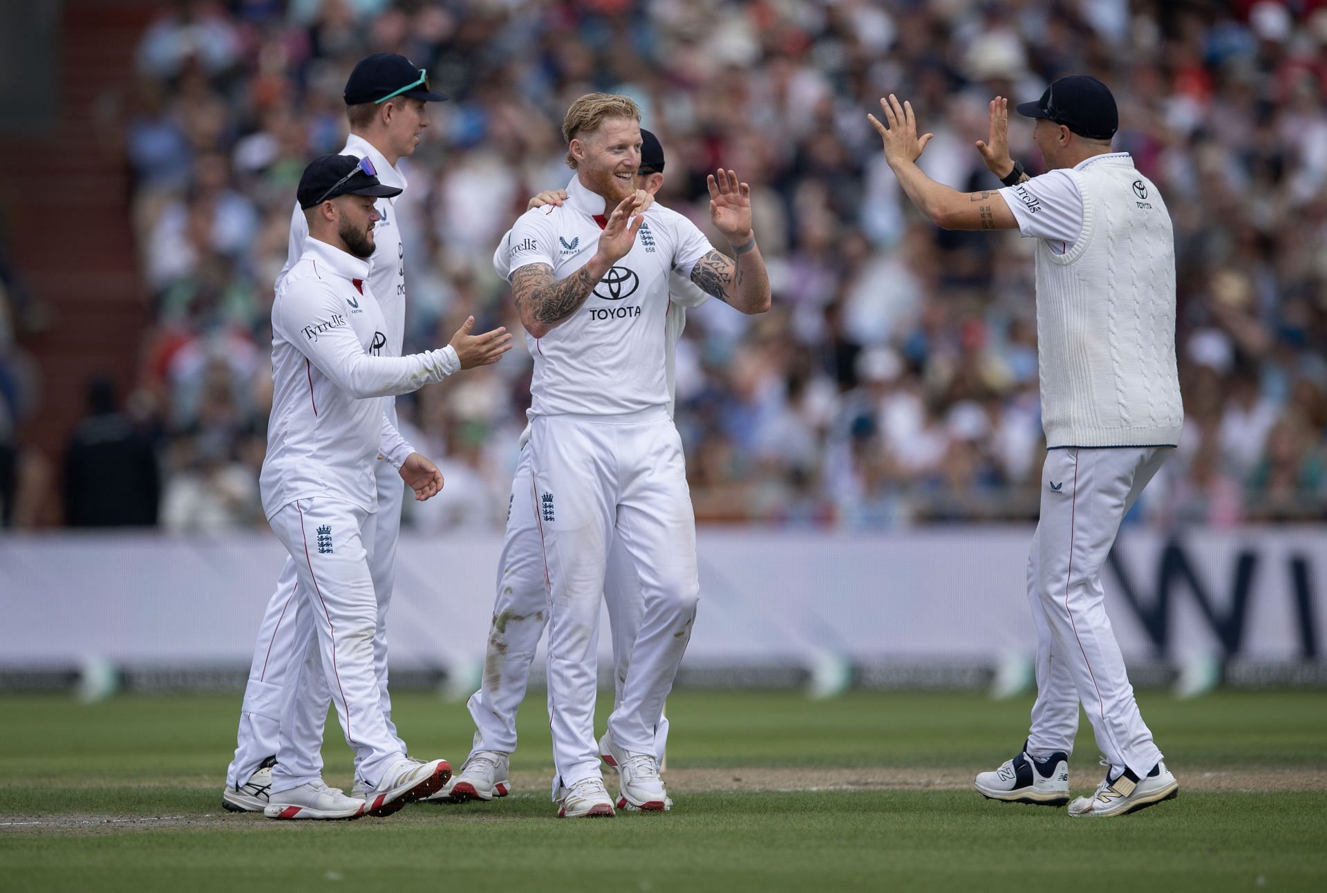 England v India - 4th Rothesay Test Match: Day Two - Source: Getty