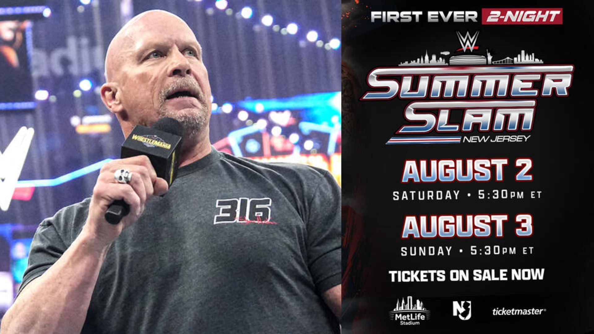 WWE Hall of Famer Stone Cold Steve Austin appeared at WrestleMania 41 [Image Credits: WWE.com]
