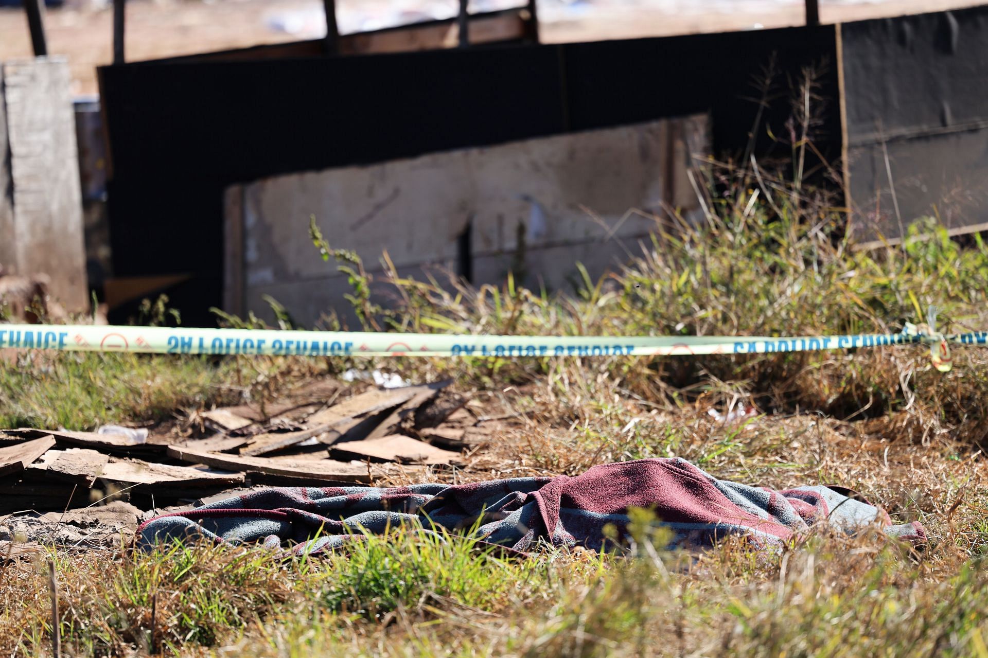 Shootout Between Illegal Miners And Police Leaves One Dead In South Africa - Source: Getty