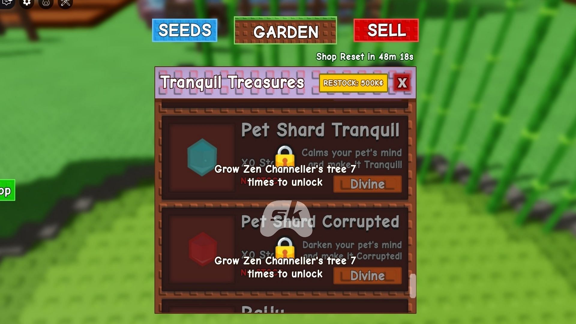 The two Shards (Image via Sportskeeda Gaming || Roblox)