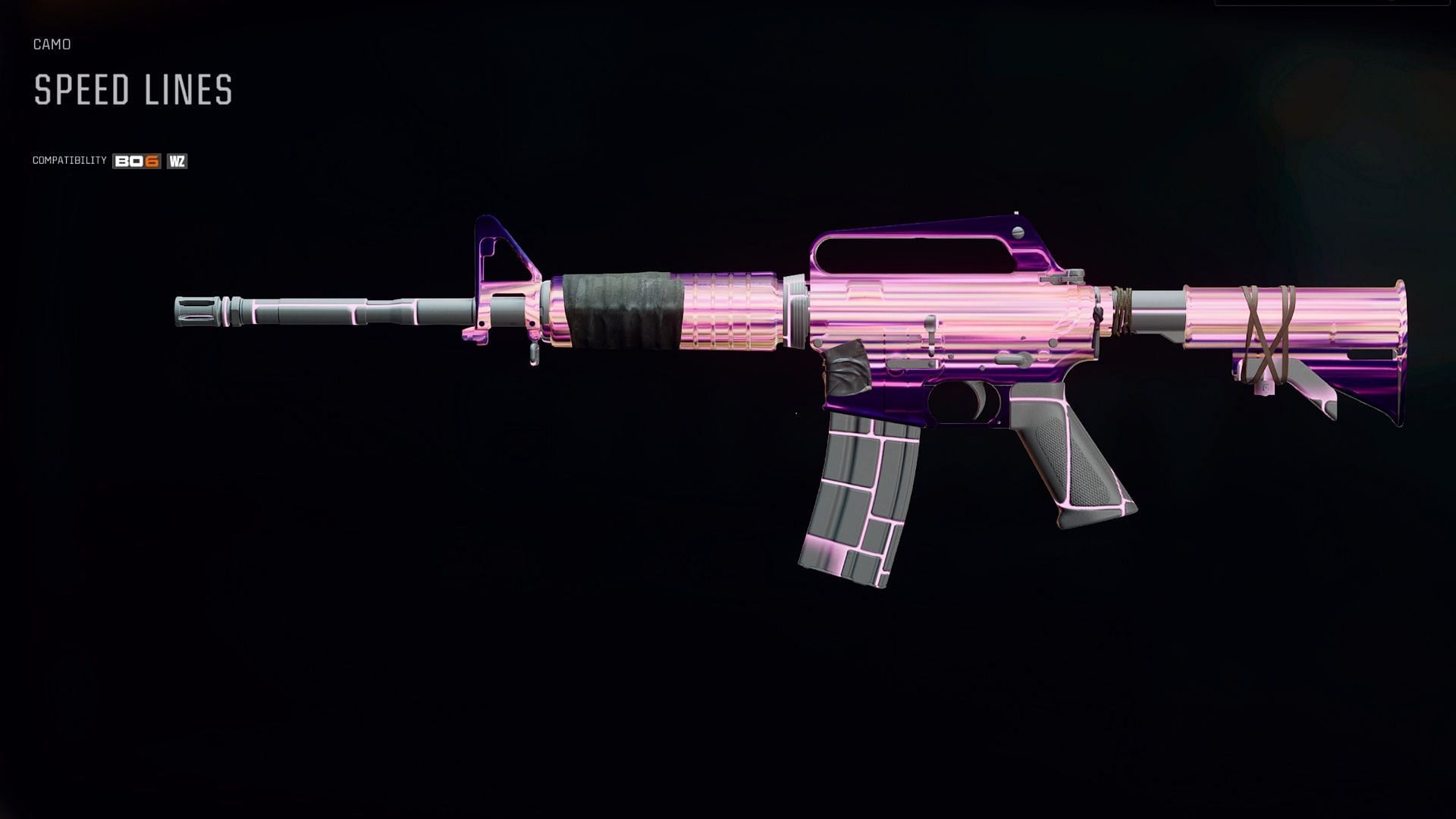 Exploring how to acquire the Speed Lines camo in Black Ops 6 and Warzone for free (Image via Sportskeeda Gaming || Activision)