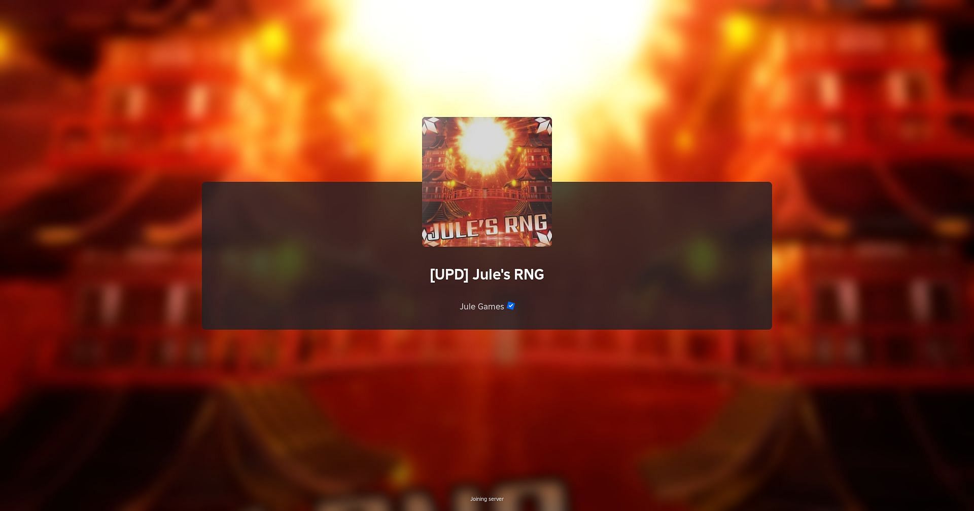 Game Code for free rewards (Image via Roblox)