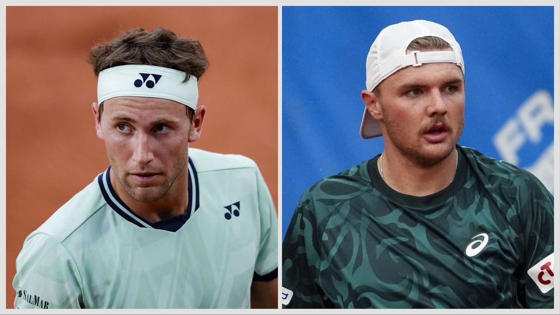 Casper Ruud vs Dominic Stricker - Image Credits: Getty