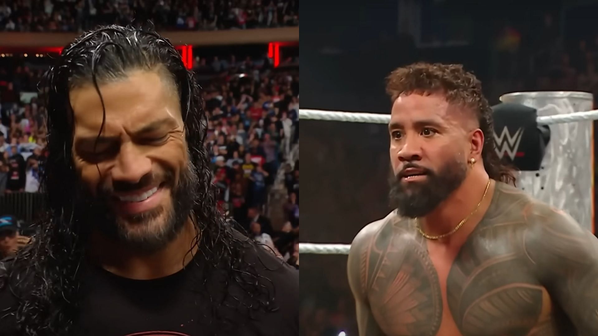 Roman Reigns (left) and Jey Uso (right) [Image Credits: WWE