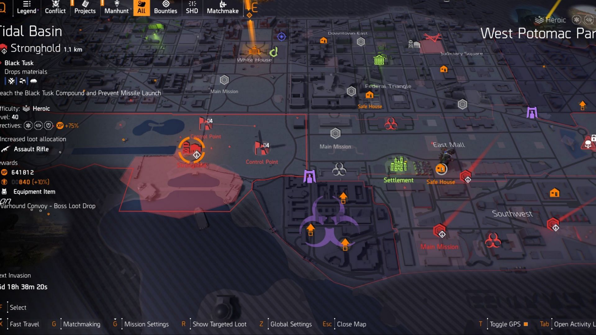 Tidal Basin entrance in The Division 2 (Image via Ubisoft)