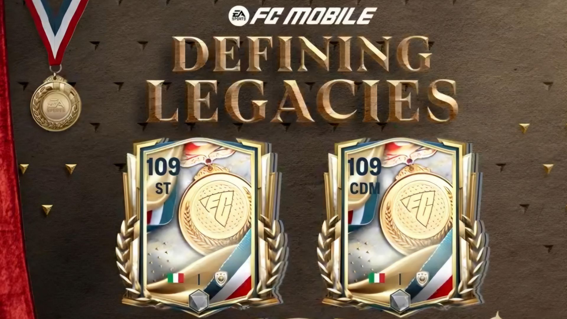 EA FC Mobile Defining Legacies Icon cards feature popular legends of football (Image via EA Sports)