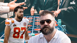 Travis Kelce and Jason Kelce spotted leaving casino after late-night gambling session at Lake Tahoe hours after shotgunning beers [PHOTOS]