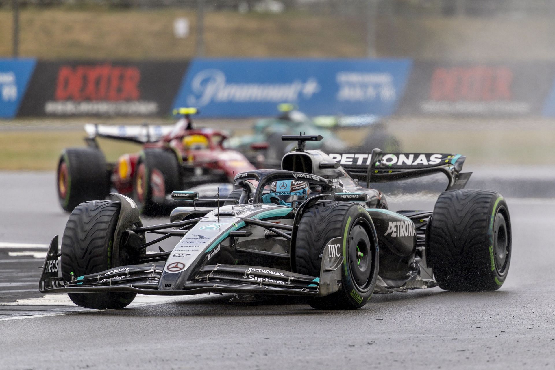 George Russell during the British Grand Prix weekend - Source: Getty