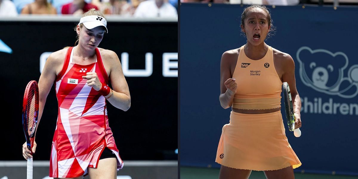 Elena Rybakina vs Leylah Fernandez is one of the semifinal matches at the Citi DC Open 2025. (Photos: Getty)
