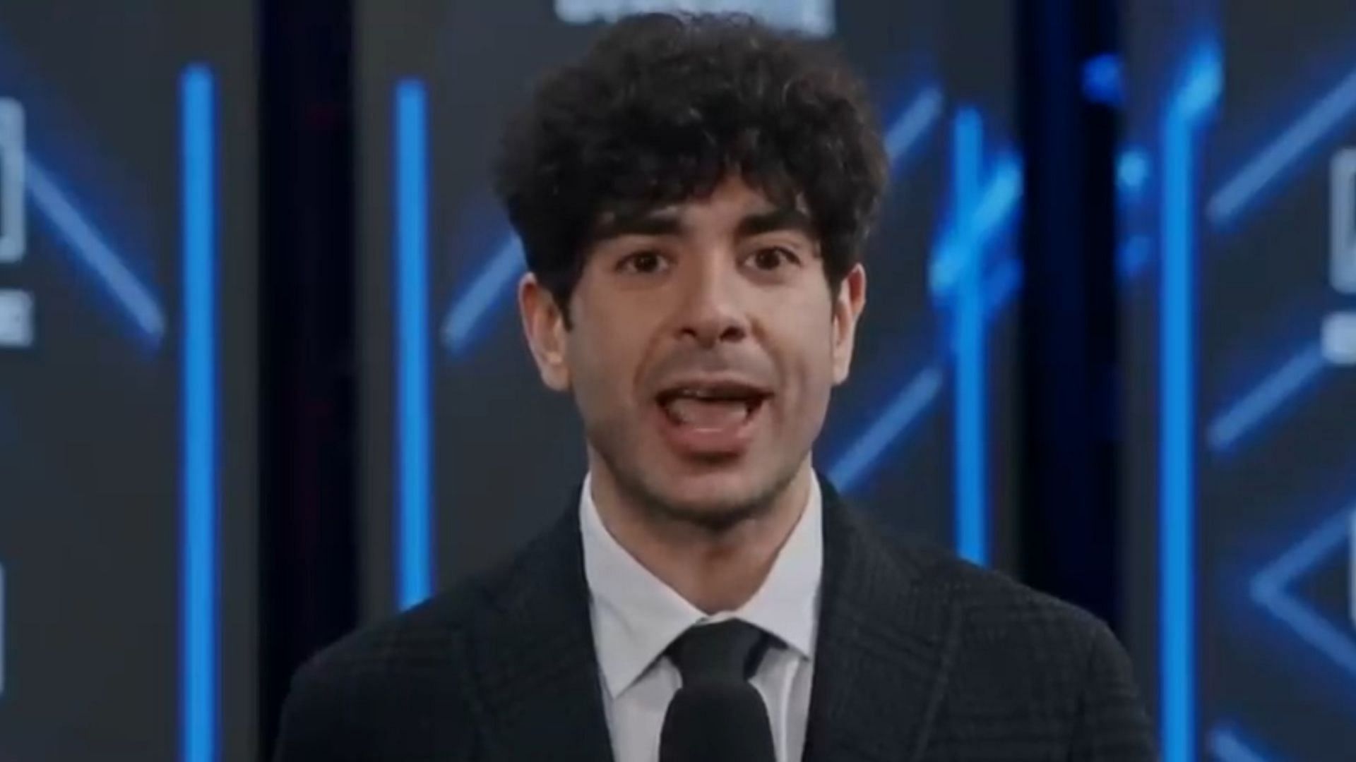 The All Elite Wrestling President Tony Khan (Image via YouTube)