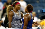 Serena Williams and Townsend at the 2014 US Open - Day 2 - (Source: Getty)