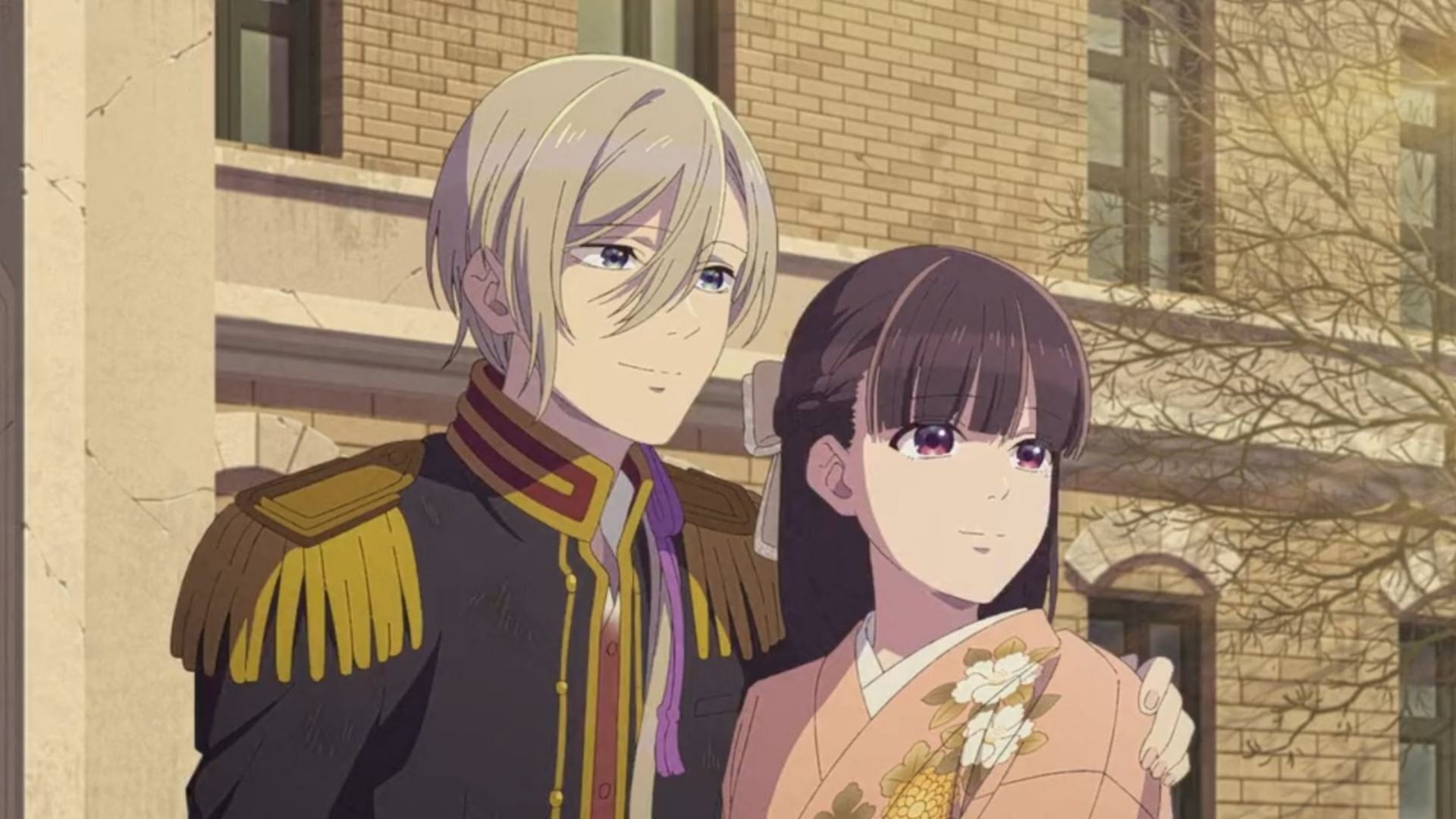 Kiyoka and Miyo as seen in the anime (Image via Kinema Citrus)