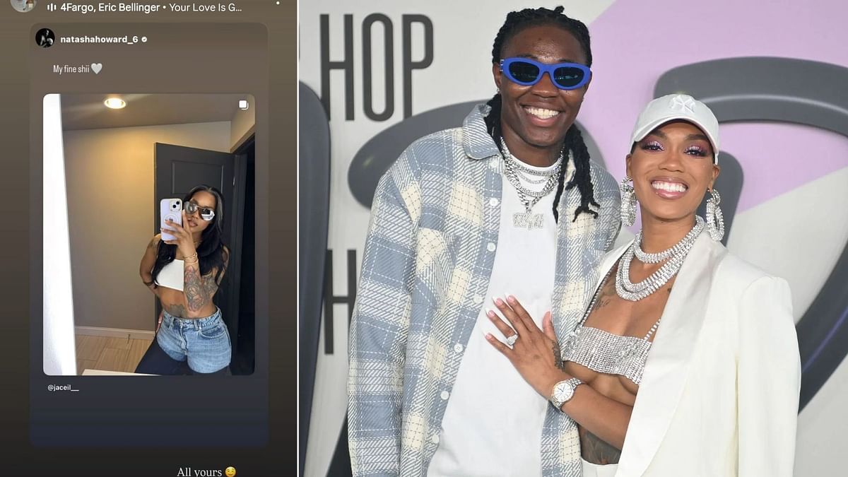 “My fine shiii”: Indiana Fever's Natasha Howard swoons over wife Jac'Eil’s stunning mirror selfie