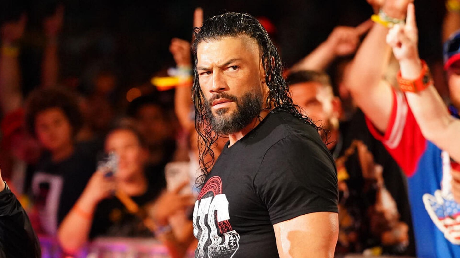 Roman Reigns at SummerSlam 2024! [Image credit: WWE.com]