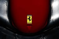 Ferrari logo on the SF-25 ahead of the Formula 1 Belgian Grand Prix. Source: Getty
